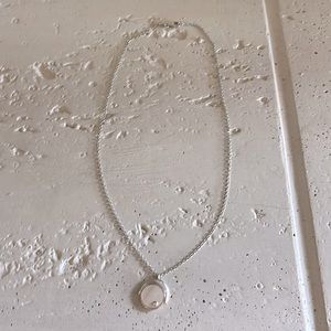 Silpada Flip A Coin Mother of Pearl Necklace